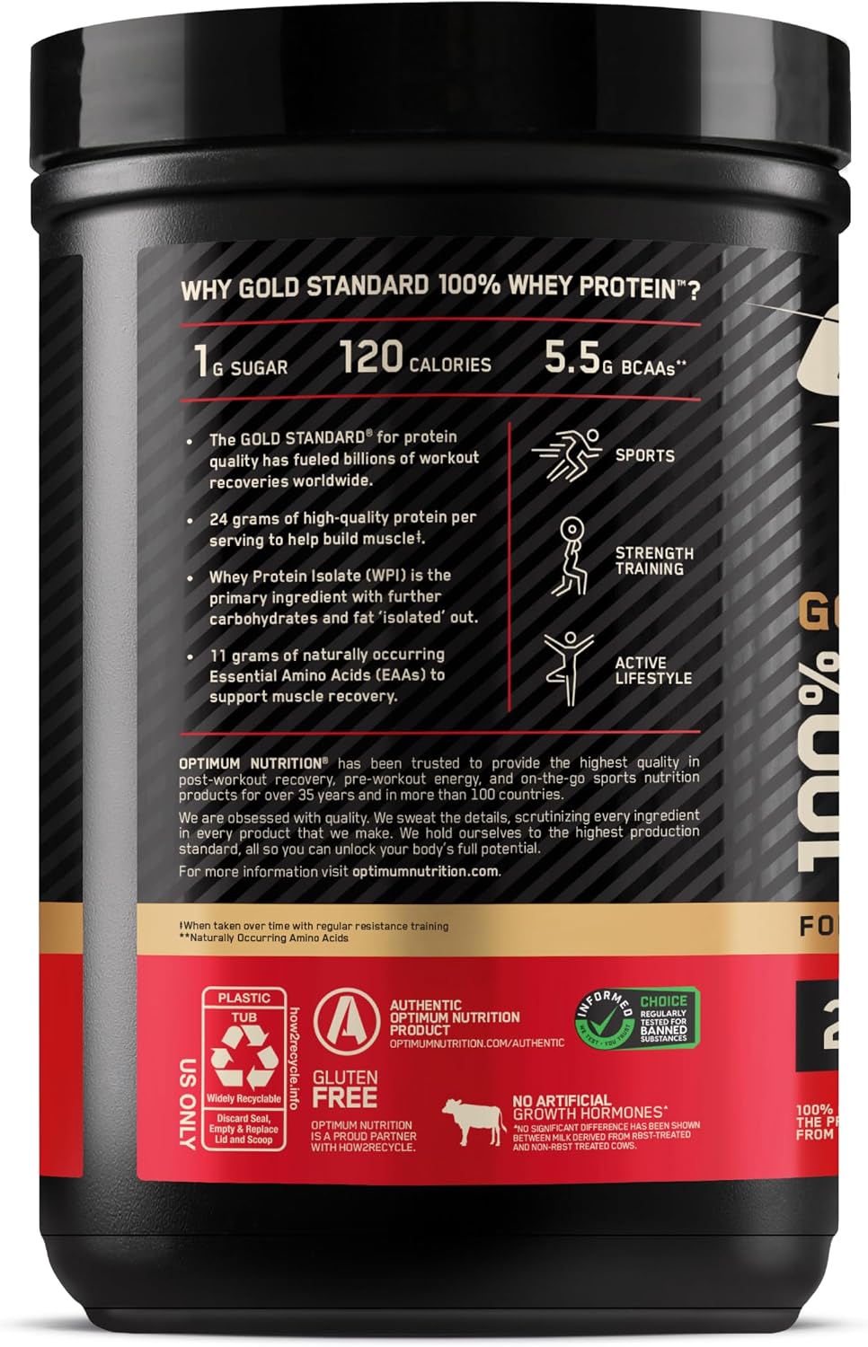 GOLD STANDARD 100% WHEY™ Best Seller New Flavor