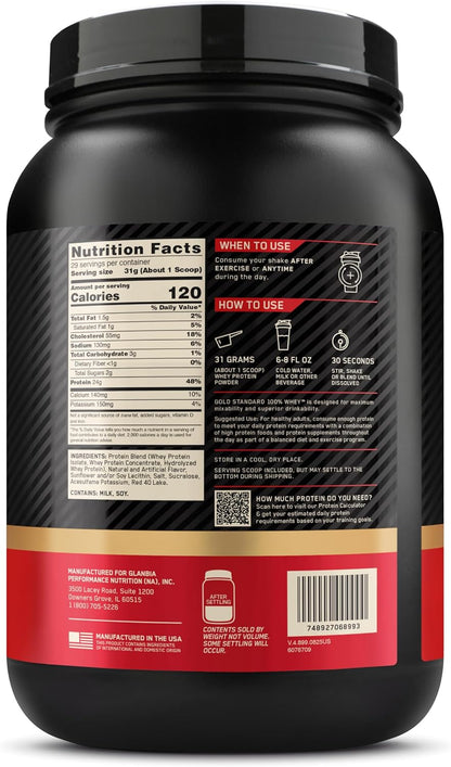 GOLD STANDARD 100% WHEY™ Best Seller New Flavor