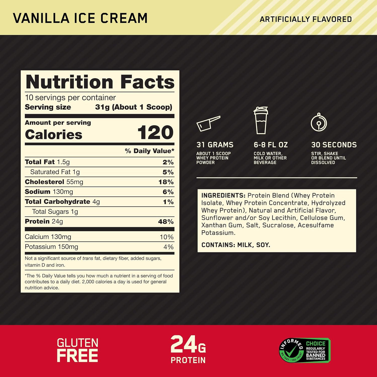 GOLD STANDARD 100% WHEY™ Best Seller New Flavor